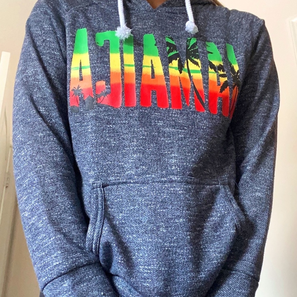 Grey Jamaica Hoodie